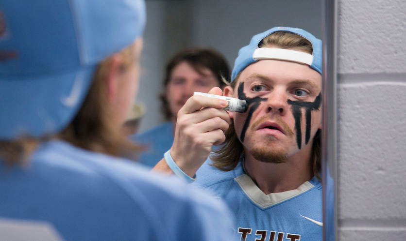 The Long Lines Lacrosse Eye Black Design