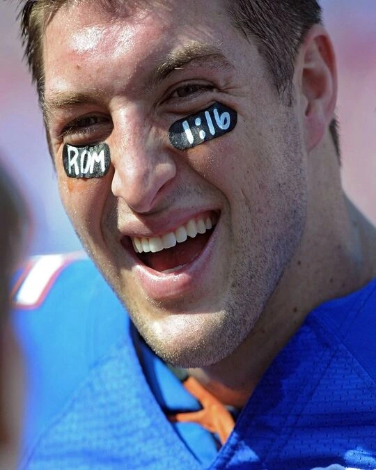 The Tebow Lacrosse Eye Black Design