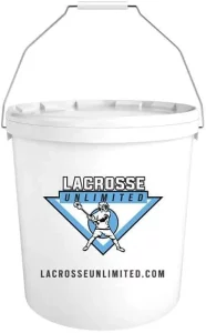 bucket of 50 lacrosse balls