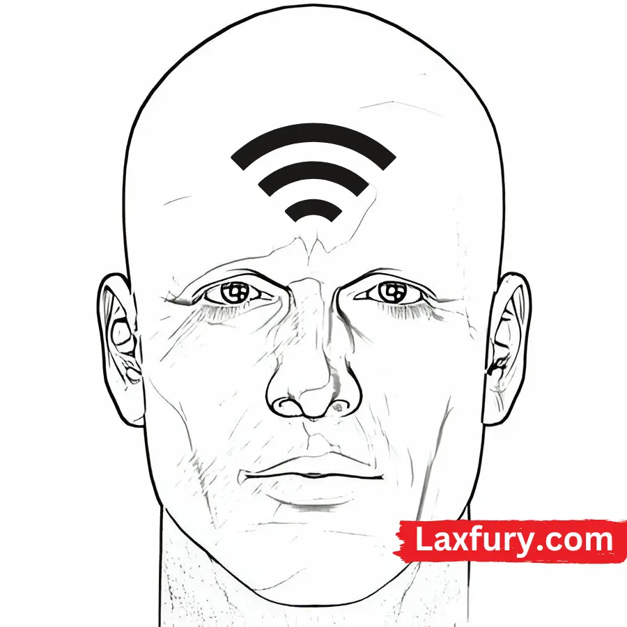 the free wifi eye black design